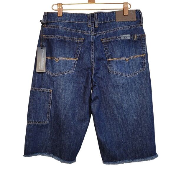 Buffalo David Bitton Parker Slim Fit Denim Shorts (Size 16 Juniors) - Picture 2 of 5